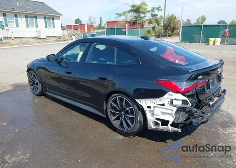 2024 BMW I4 Edrive35 из США, поврежденный, VIN WBY43AW06RFR95835